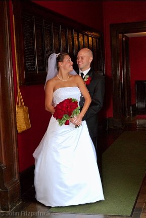 Red Wedding Color Scheme, Eastern MA Photographers